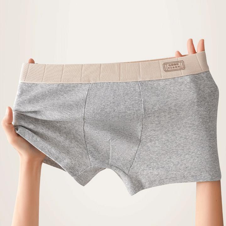 3pcs Men's Underwear Men's Boxer Shorts Breathable Mid Waist Underwear Men's Four Cornered Underwear Boxer Brief
