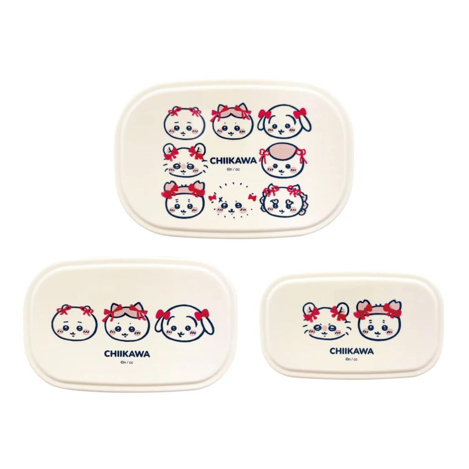 

Chiikawa Seal Container Set with Ribbon 3-Piece