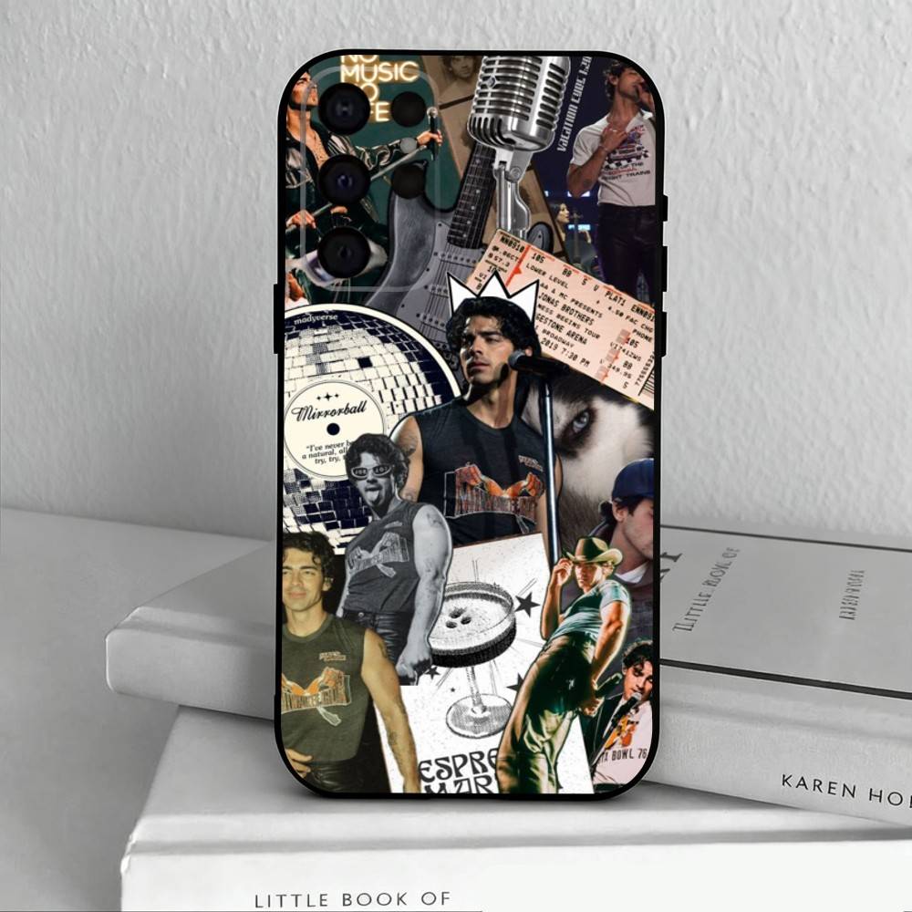 Singer J-Joe J-Jonas Phone Case For Samsung S25,S24,S21,S22,S23,S30,Ultra,S20,Plus,Others Soft Black Case