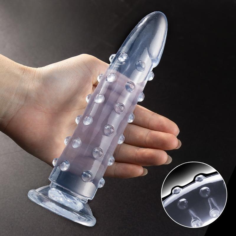 Particle Dildo Penis Vaginal Massage Orgasms Female Masturbator Anal Dildo Butt Plug Sex Toys for Men Women Products