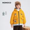 MOMOCO Boys' Winter Hooded Fleece-Lined Jacket