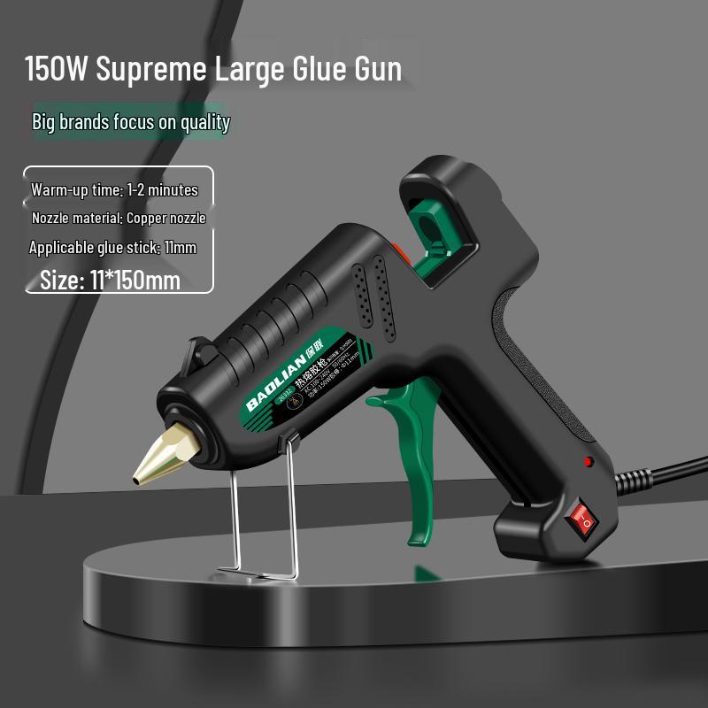 Baolian Hot Melt Glue Gun with Free Glue Sticks, 7-11mm, for Handmade and Household Projects