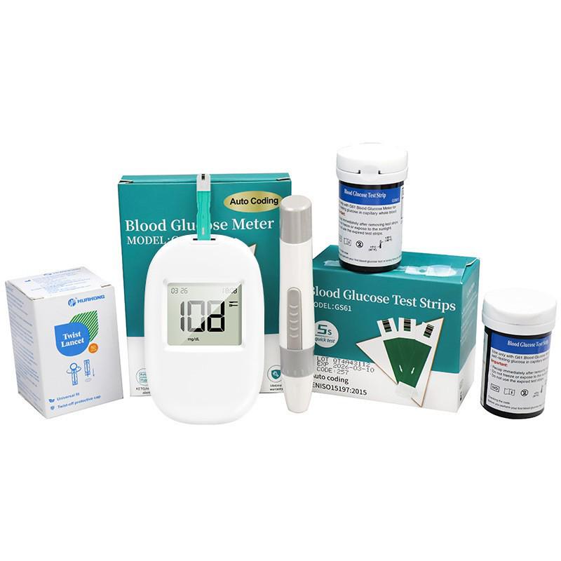 Home Blood Glucose Meter for Middle-aged and Elderly - No Calibration Needed