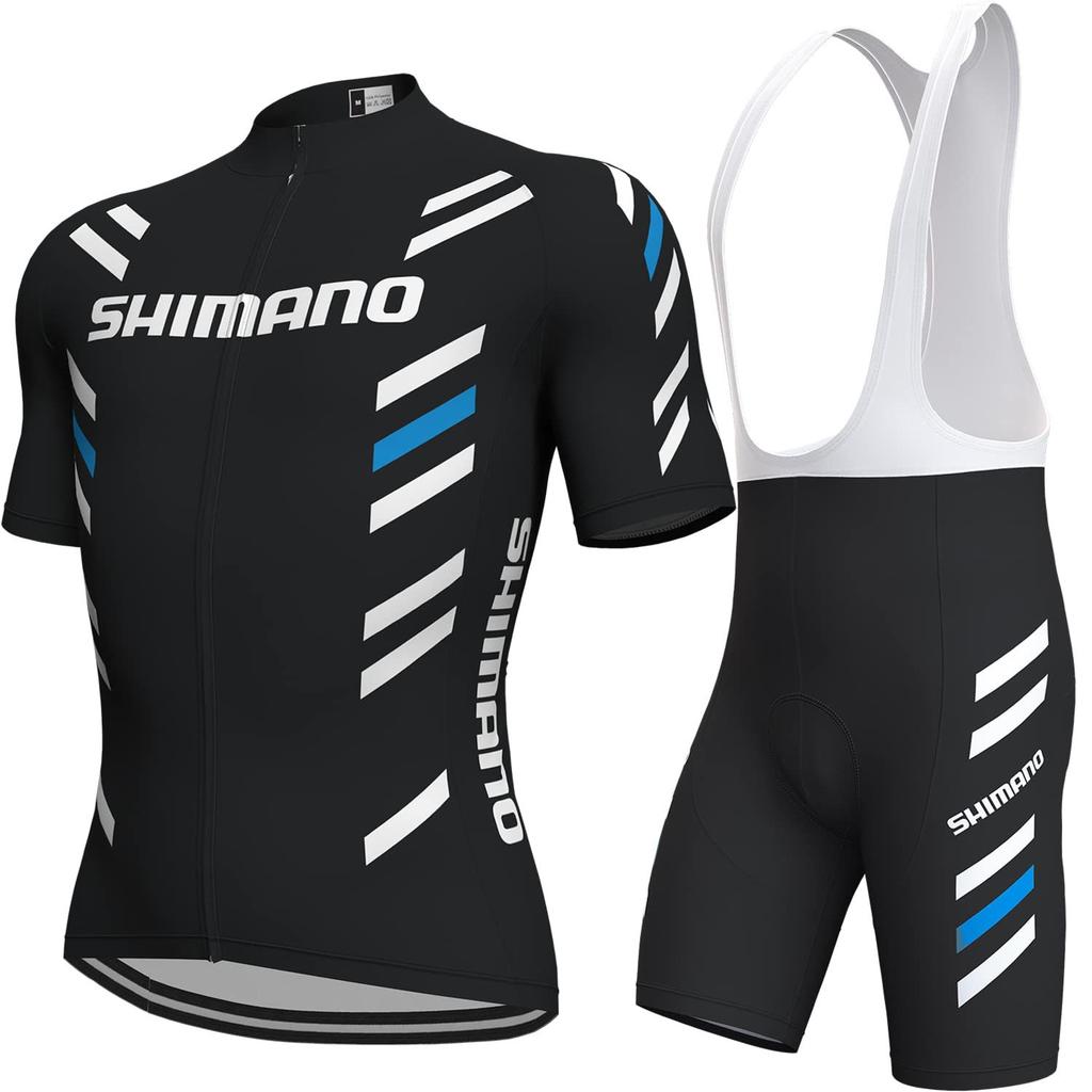 Cycling Suit Short Sleeve Suit Summer Tour De France Team Shirt Cycling Short Top Strap Shorts Quick Drying Breathable Men 2026