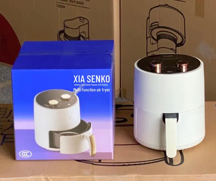 Xianke Smart Air Fryer: Large Capacity, Smokeless, Fully Automatic with Mechanical Timer