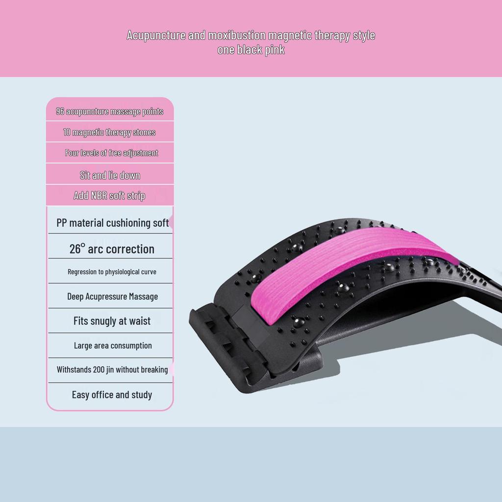 Enhanced Lumbar Support & Spine Corrector Back Massager