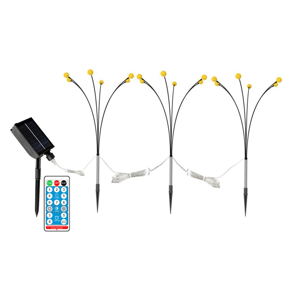 Swing Firefly Solar Lights Waterproof Landscape Solar Lamp Garden Decoration