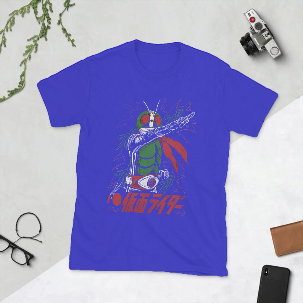 Unisex KaUnisex Rider Japanese Tokusatsu Science Fiction Hero TV T Shirts Cotton Clothing Short Sleeve Crewneck Tees Gift TShirts