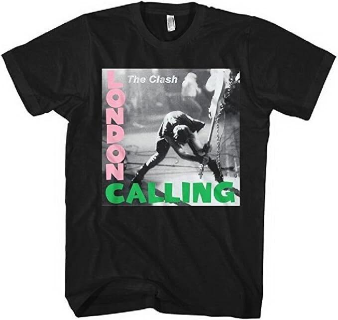 The Clash Mens Tees - Smashing Guitar Mens Lightweight T-Shirt - Brand New 4XL