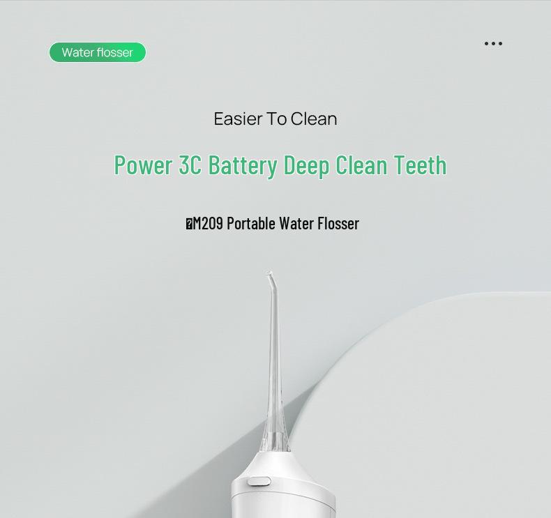 Portable Electric Water Flosser - Home Use Dental Pulse Tooth Cleaner