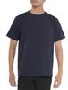 NEUTRAL WORKS. Short Sleeve Crew T-Shirt, Deodorizing, Antibacterial, Breathable, Fly/Small Logo, Unisex, Dark Navy, Size S (KSU33313)