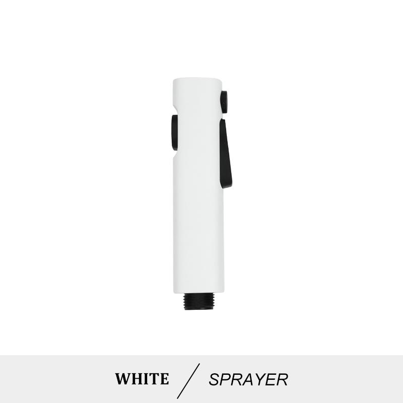 Black Toilet Bidet Nozzle Set Nozzle Gun Shower Handheld Bidet Faucet Portable Toilet Bidet Sprayer Household Hose Self-Cleaning