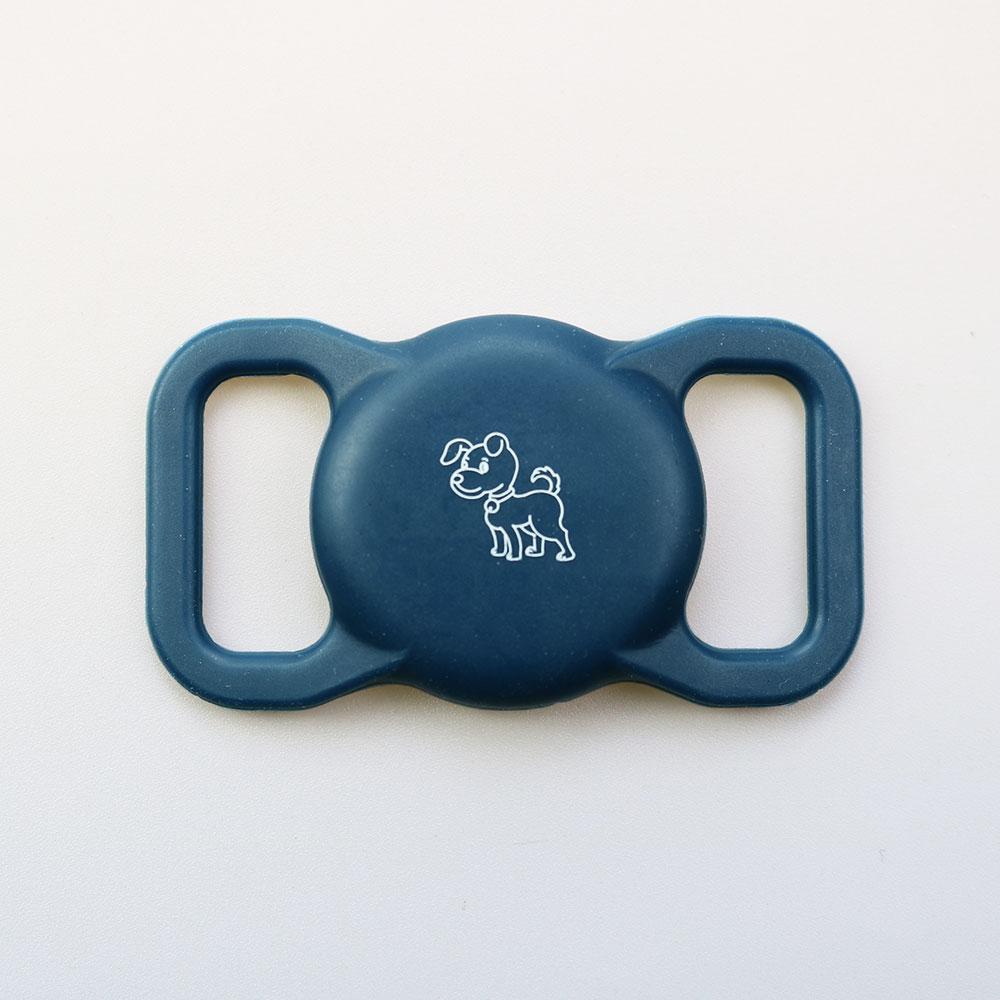 Silicone World Pet Silicone Protective Case GPS Finder Dog Cat Collar Loop For Apple Airtags For Apple Locator Tracker Anti-lost