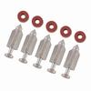 5pcs Carburetor Carb Needle Seat Gasket Repair Kit for 398188