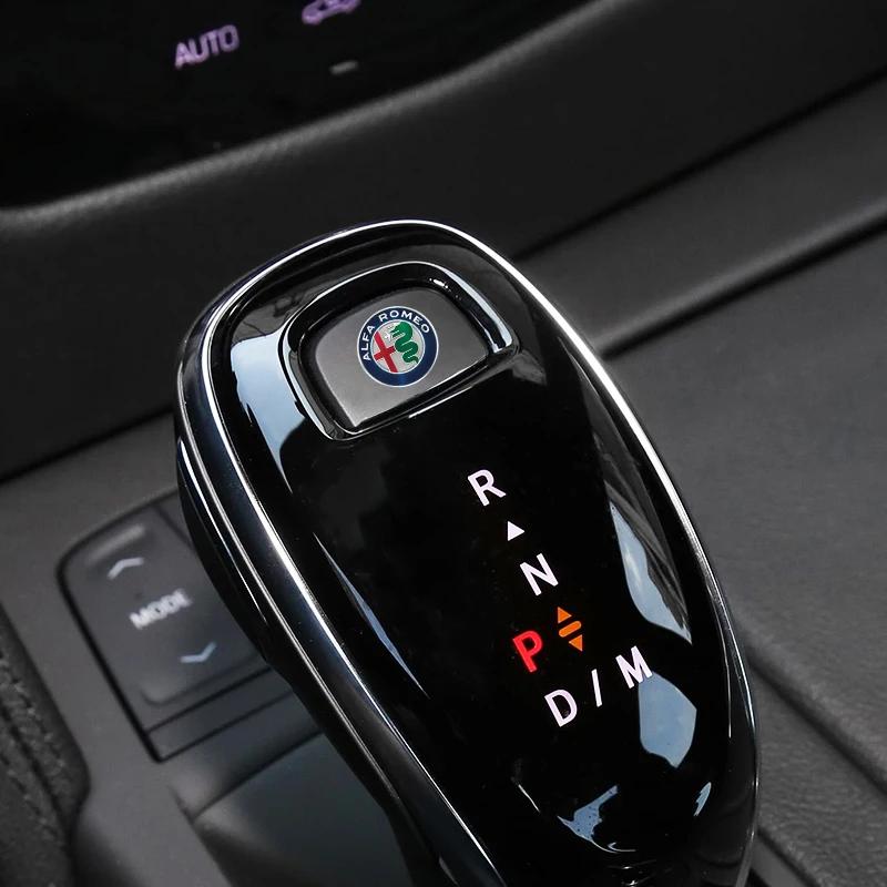 1/2/5/10PCS Car Interior Dekoration Stickers Badges Auto Styling Accessories for Alfa Romeo Giulia Stelvio Giulietta 156 159