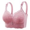 2024 Lace Floral Wire-Free Plus Size Bra with Sponge Cups