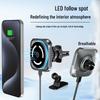 MagSafe 15W Fast Charging Car Phone Holder & Wireless Charger