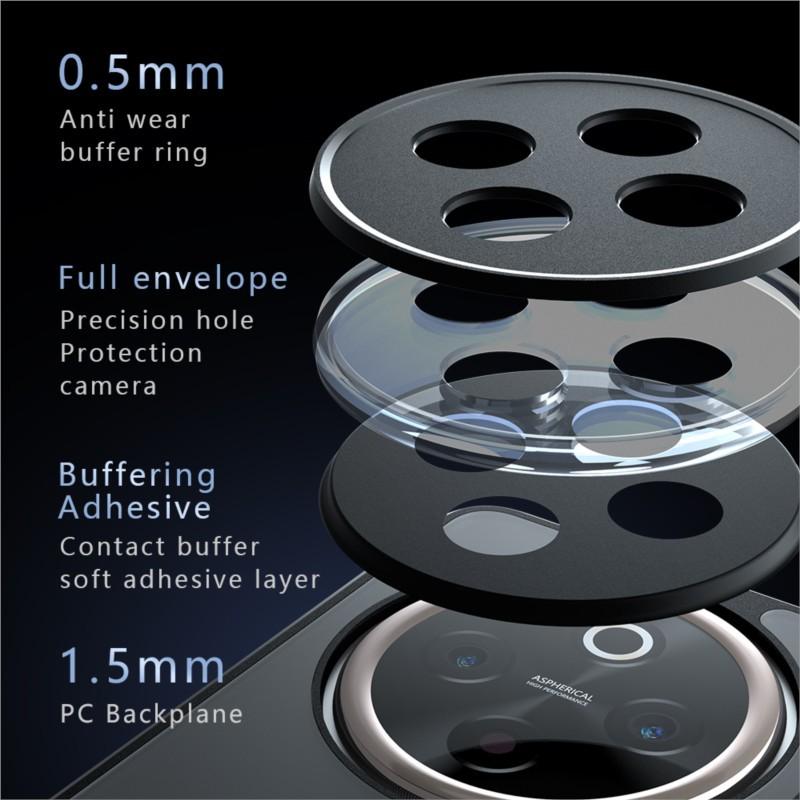 Hülle Für Vivo X200 FE Hülle Abdeckung für Vivo X200 FE Handy Anti-Fingerabdruck und schweißabweisende Handyhülle Hülle Für Vivo X200 FE