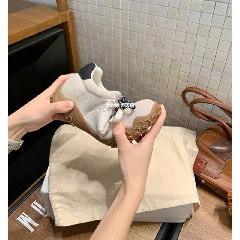 New color~ Autumn new cm inner height increase crescent thick-soled mandarin duck shoelaces sports and leisure shoes women