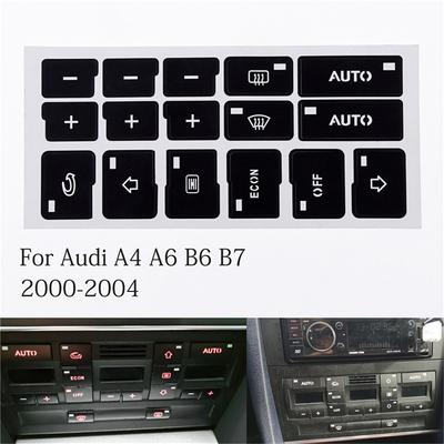 1 τεμ για A4 B6 B7 2000 2001 2002 2003 2004 Car Air Condition Ac Climate Control Button Repair Αυτοκόλλητα Αυτοκόλλητα με 16 πλήκτρα