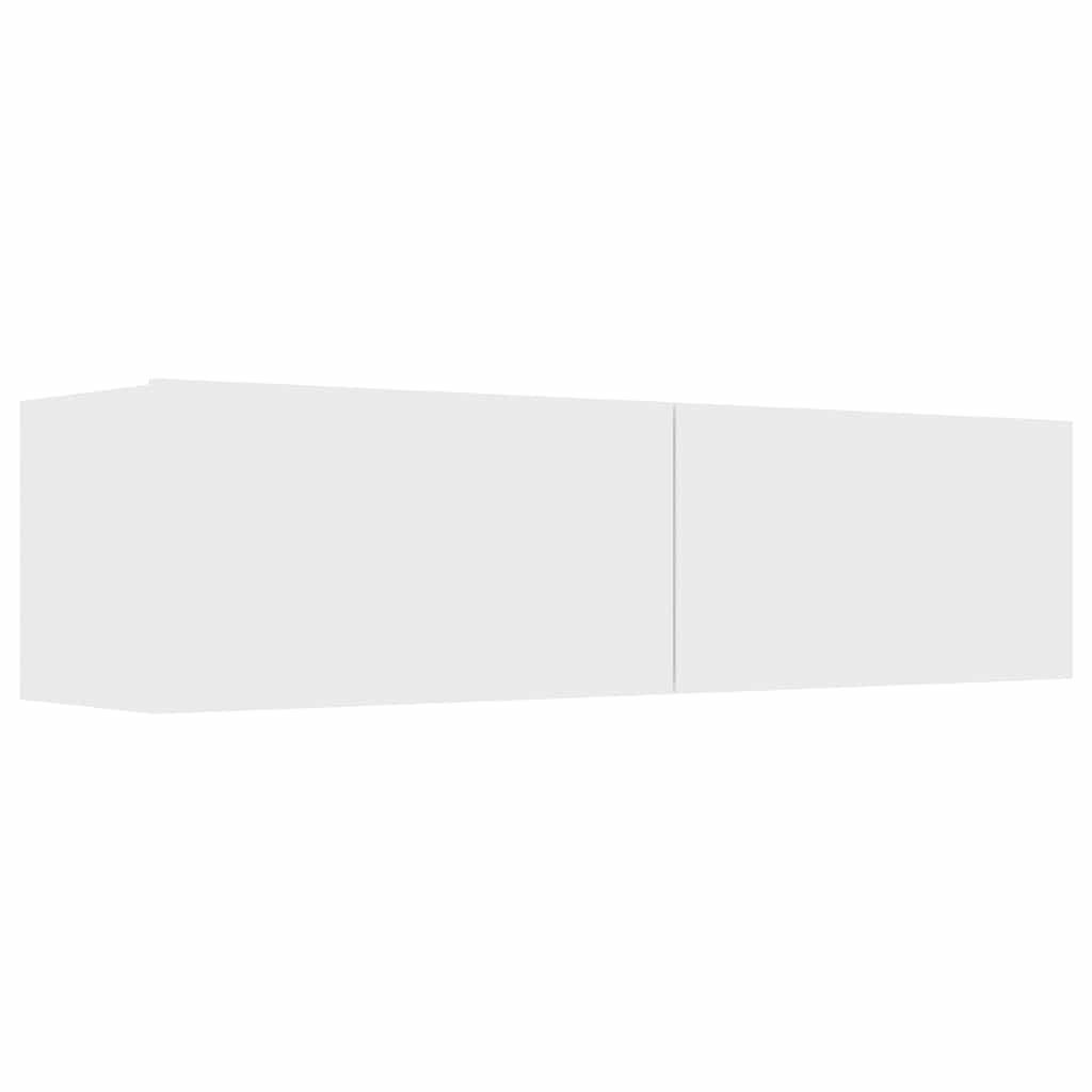 TV-Schrank Weiß 120 x 30 x 30 cm Holzwerkstoff