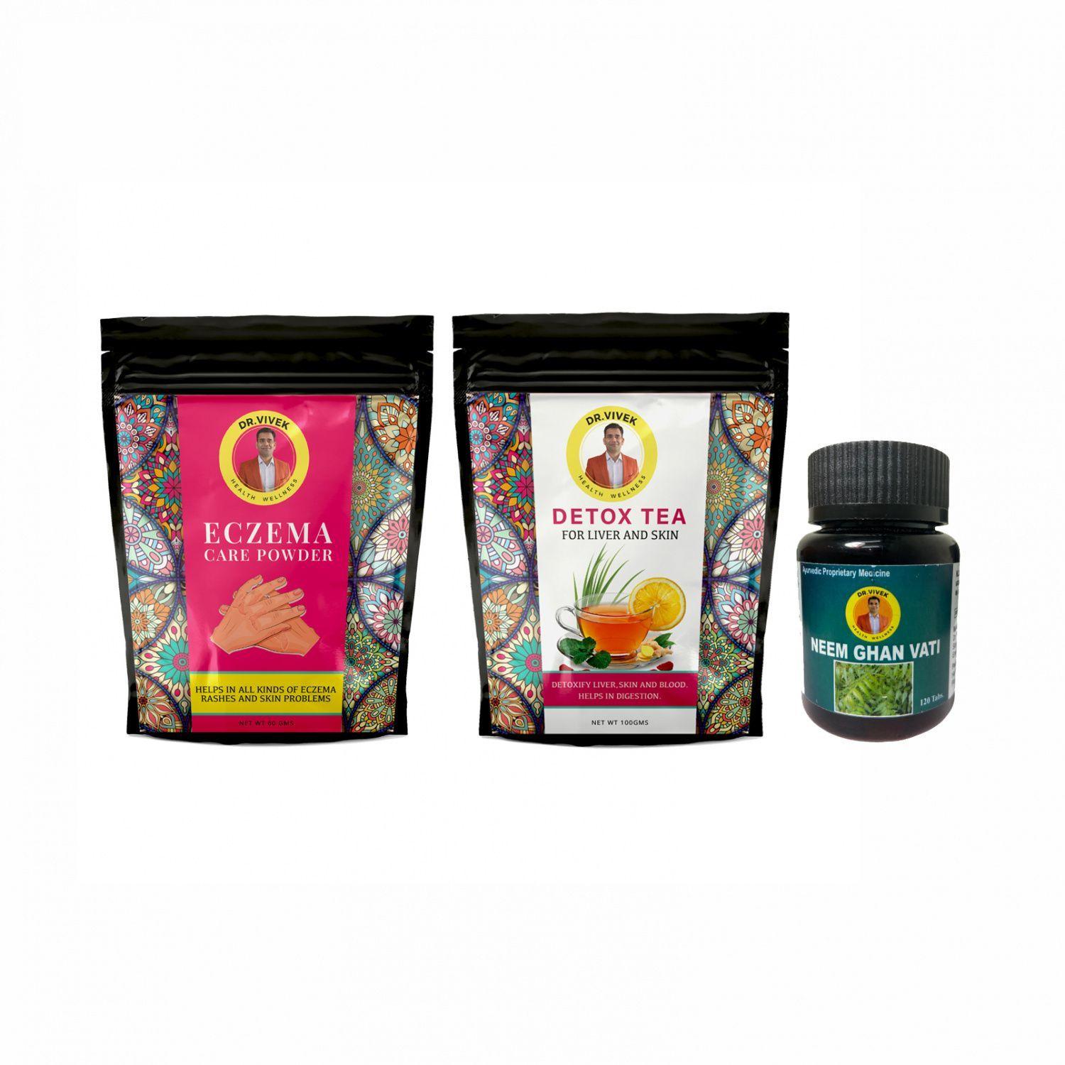 

Набор для проблемной кожи (60 г + 100 г + 120 таб), Skin Problems Set, We Herbal