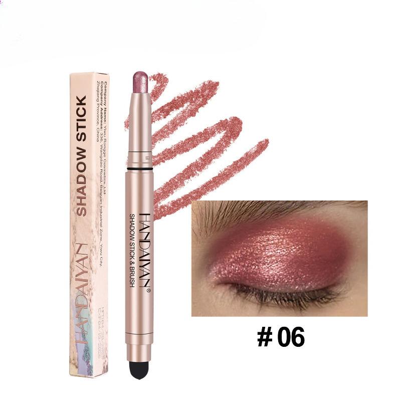Lazy High-gloss Eyeshadow Stick Set Pearlescent Matte Lying Silkworm Pen Fine Flash Brightening Eyeshadow Pen