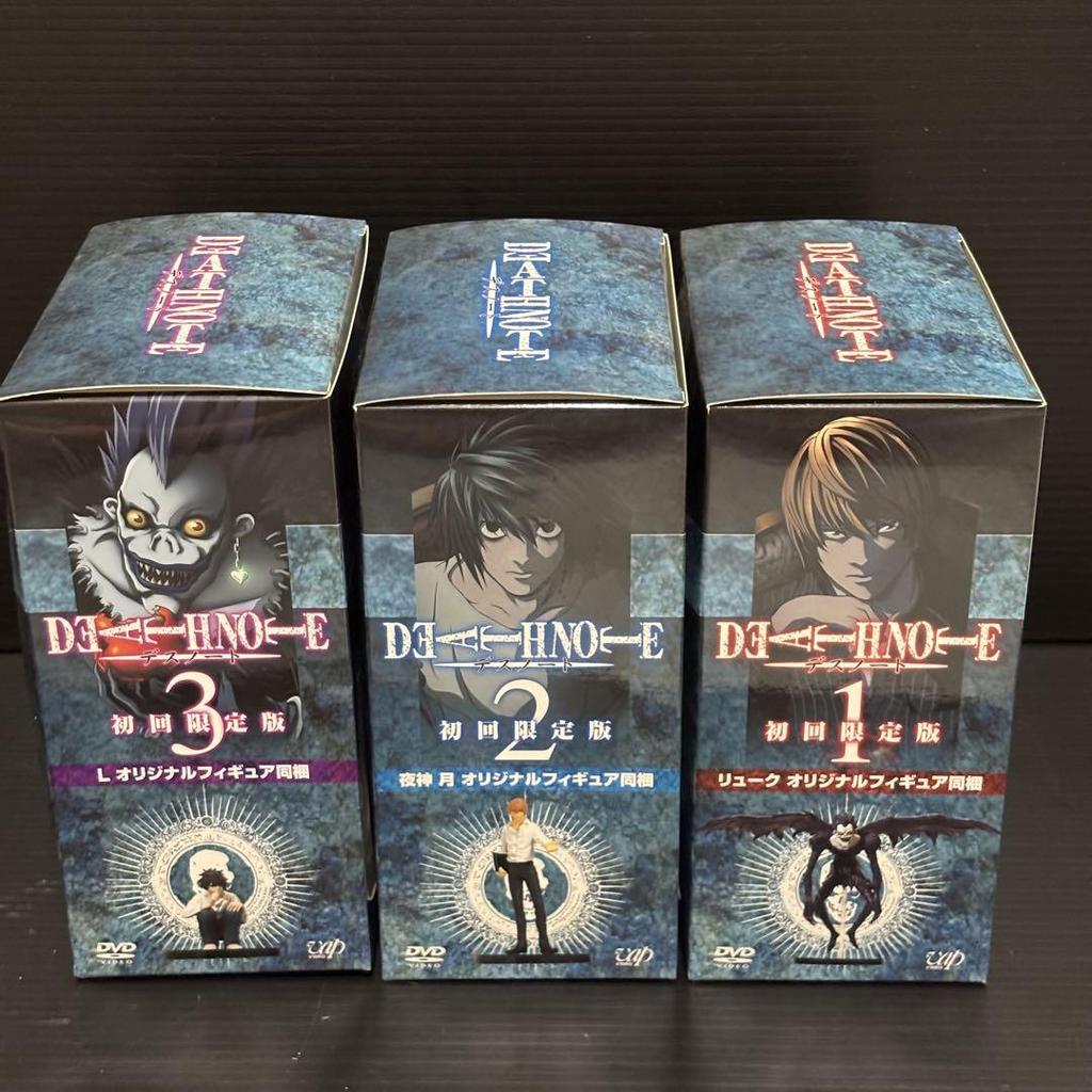 [USED] DEATHNOTE 1, 2, 3 First Limited Edition Ryuk Original Figure