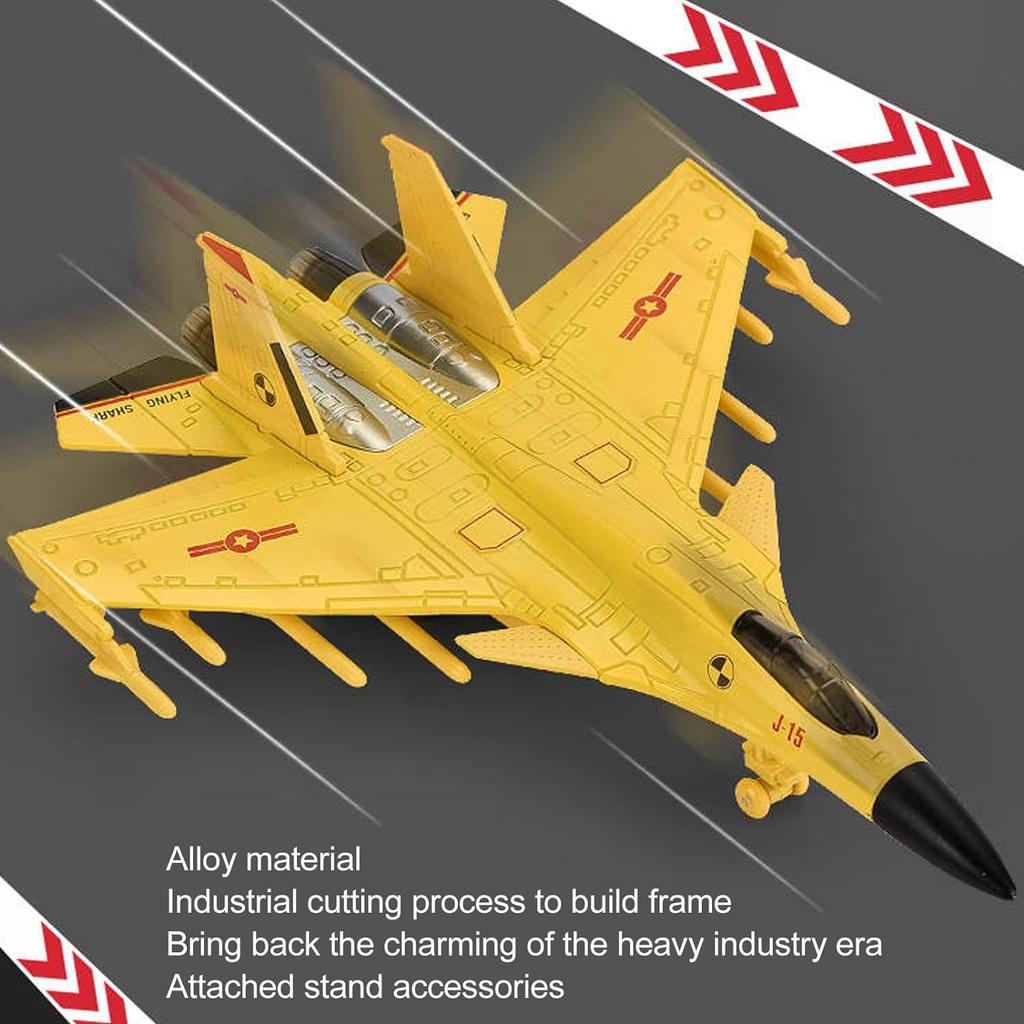 1/100 model letadla J-15 Sběratelská obrazovka na plochu Sběratelský mini simulační dárek s ozdobou držáku