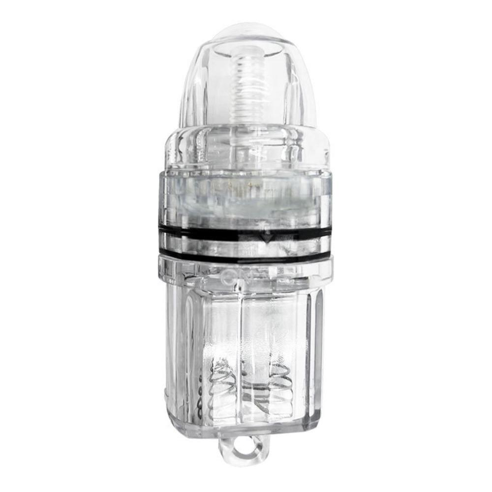 Waterproof LED Fish Attracting Indicator LED Flashing Night Fishing Lamp Light Bait  Underwater