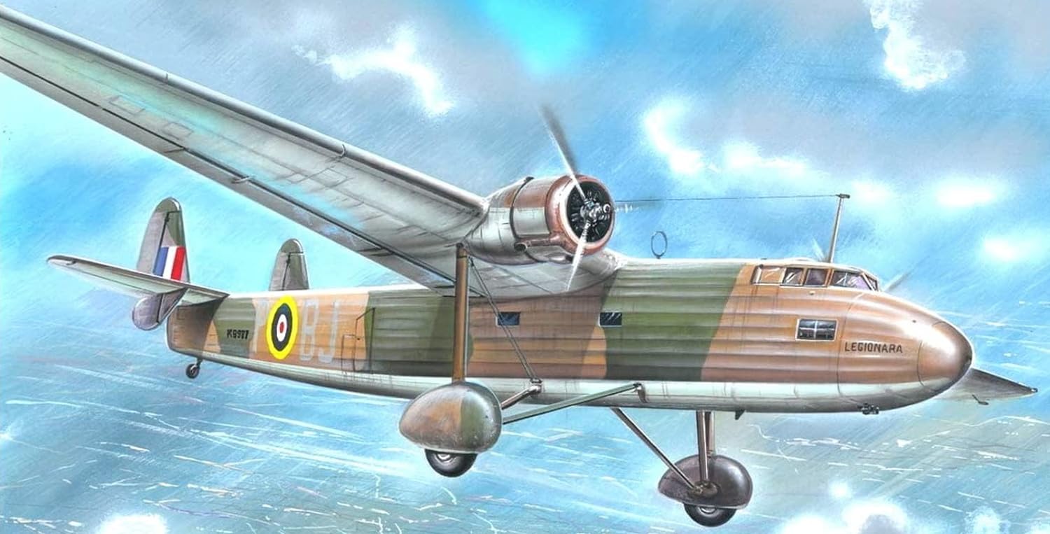 

VALOM 1/72 British Handley Page Sparrow Mk.2 Twin-Engine Transport Aircraft Plastic Model Kit CV72058