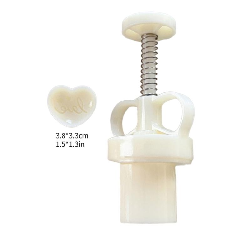 MidAutumn Festival Mooncake Maker Love Heart Moon Cake Mold Cookie Stamps
