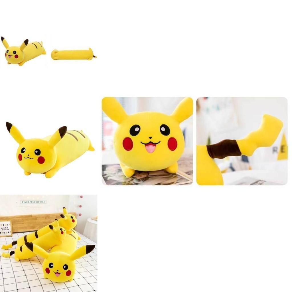 Grande Cuscino Peluche Pikachu Per Dormire E Decorazione Morbido E Coccoloso