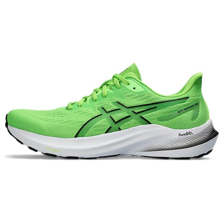 New Asics GT 2000 12 Electric Lime Black 1011B691-300