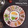 Jijun Melamine Commercial Banquet Serving Platter Set