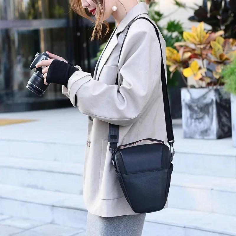 Digital Camera Bag Nylon Shoulder Bag Photographic Equipment Bag Waterproof Micro Single For Nikon Canon