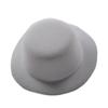 Womens Felt Fascinator Hat DIY Round Solid Color Small Plush Hat Hair Decor Wedding Bridal Cocktail Headwear Fasciantor Base