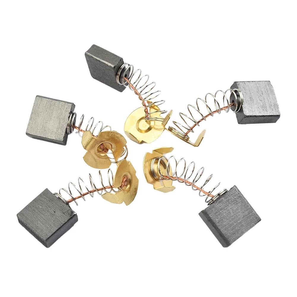 5Pcs CB-203 Carbon Brushes Kit 18 X 16 X 7mm For Angle Grinder High Quality Power Tool Replacement Accessories