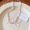 Dopamine Pearl Necklace: Retro Court Style Versatile Clavicle Chain for Women