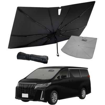 Model SunYard Compatible with Alphard and Vellfire Sunshade with Silicone Sun Easy Storage Bag Compact Design [Japanese Manufacturer] [2026