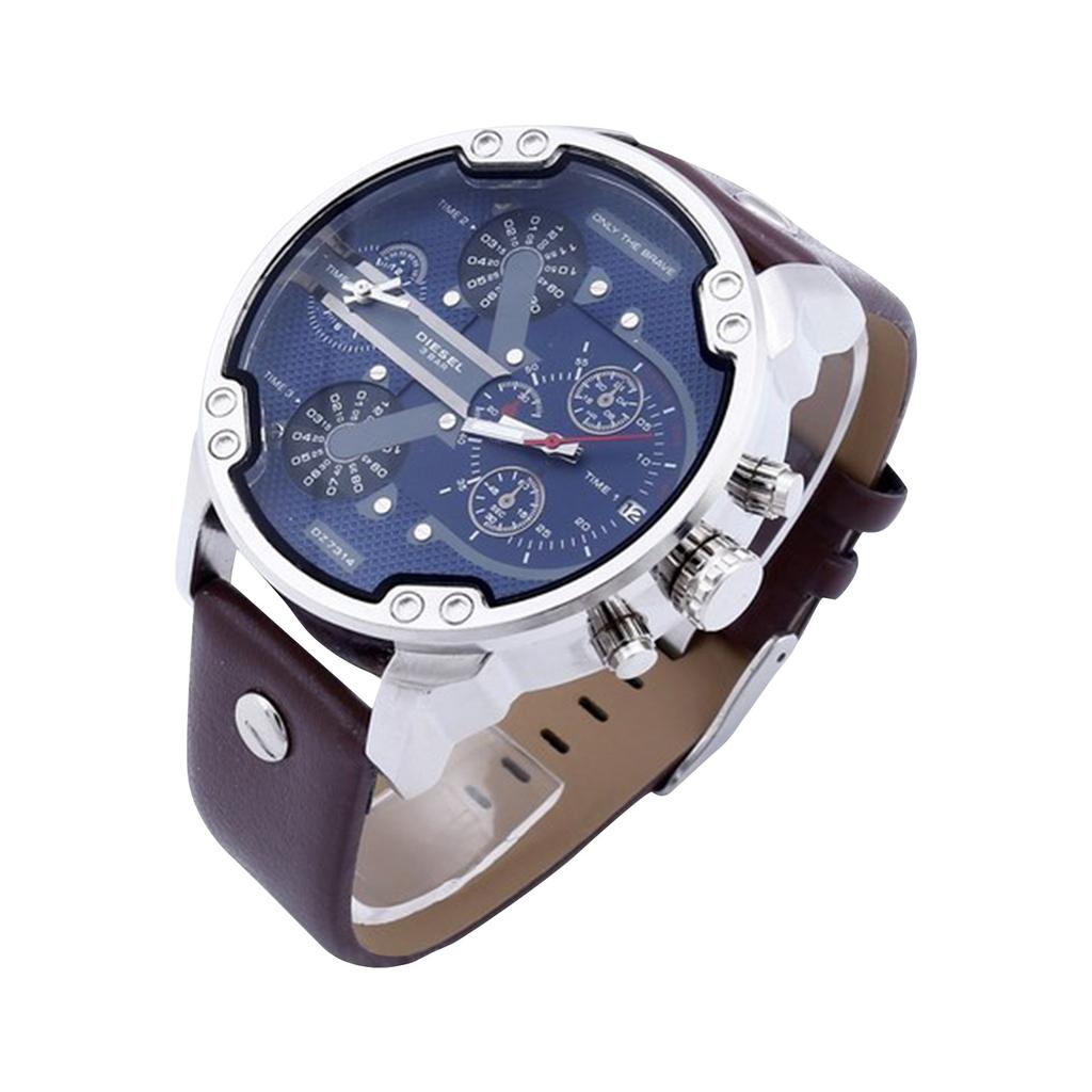 Stainless Steel Chronograph Quartz Watch Fashion Men's Watch