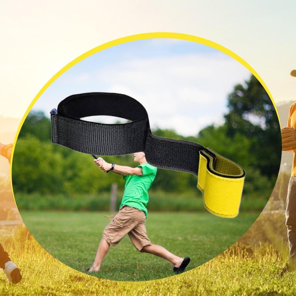Softball Baseball Swing Training Strap Elastic Band Lightweight Improve Arm Strength Resistance