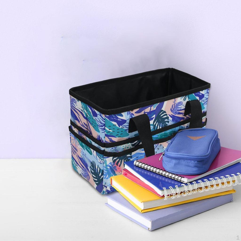 Craft Organizer Tote Bag Carrier Painting Supplies Storage for School