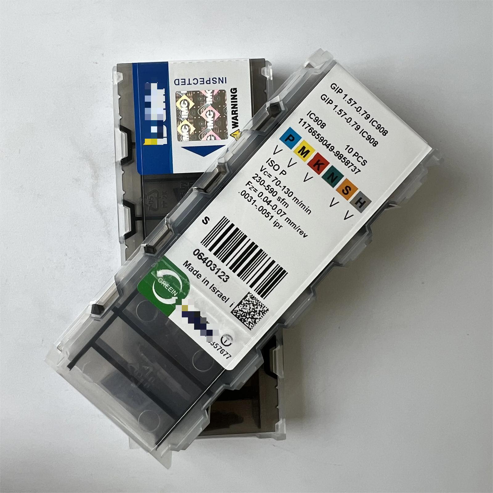 

GIP1.57-0.79 IC908 / Industrial indexable Carbide Inserts 10 Pcs