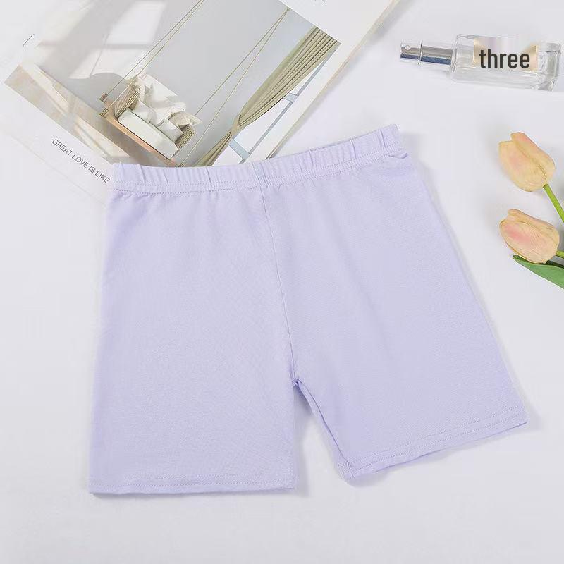 Dívčí bezpečnostní šortky proti odhalení v bonbónových barvách - Dětské boxerky