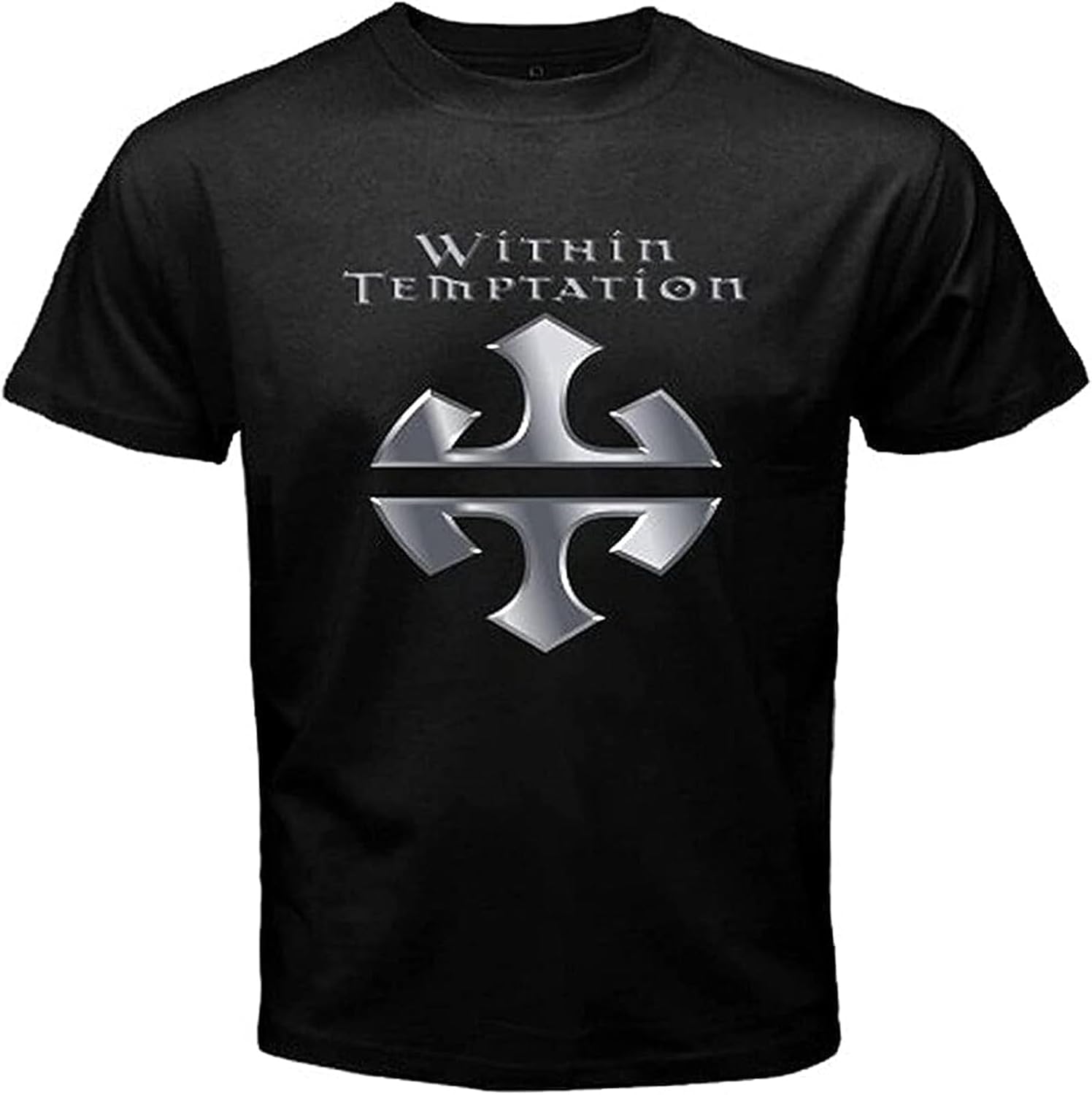 CloudsTetrade mouK Within Temptation Bandlogo Heren Heren T-shirt M zwart