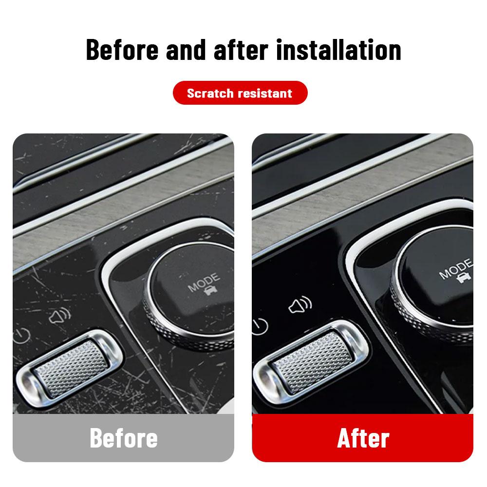 For LEXUS LS 2021 2022 Anti-scratch Car Interior Transparent TPU Film Center Console Dashboard Navigation Protector Sticker