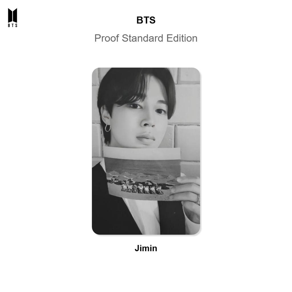 BTS Proof Standard Edition Official Photocard