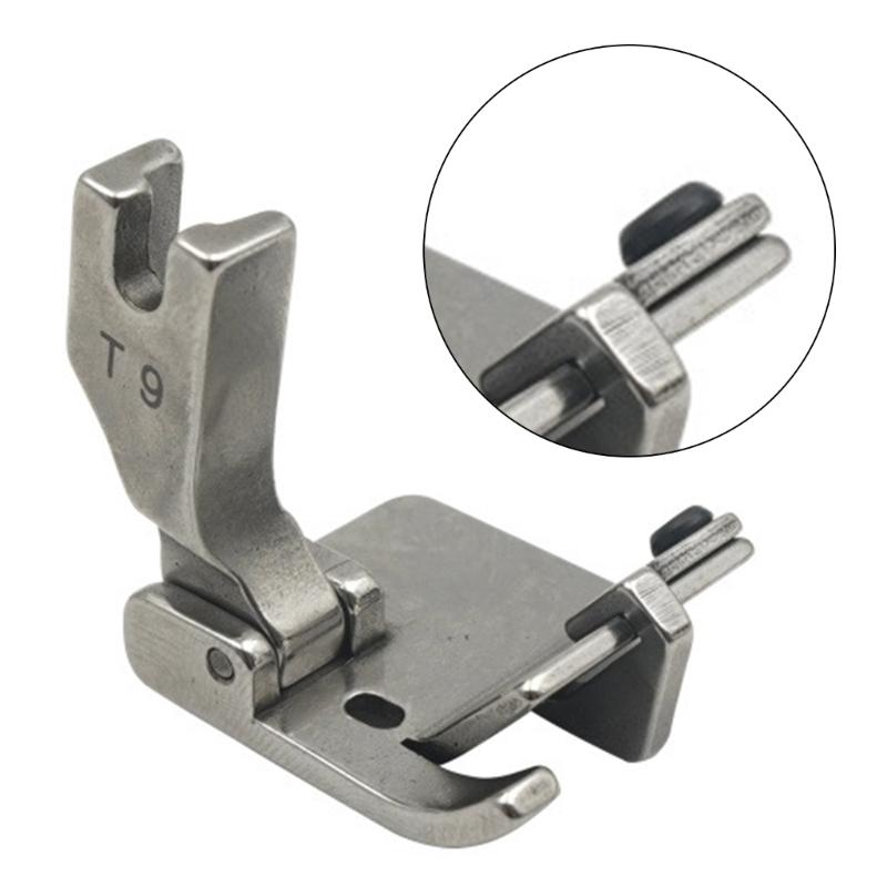 Heavy Duty Metal Presser Foot Adjustable Sewing Flat Car Presser Foot Hemming Presser Foot For Industrial Sewing Machine