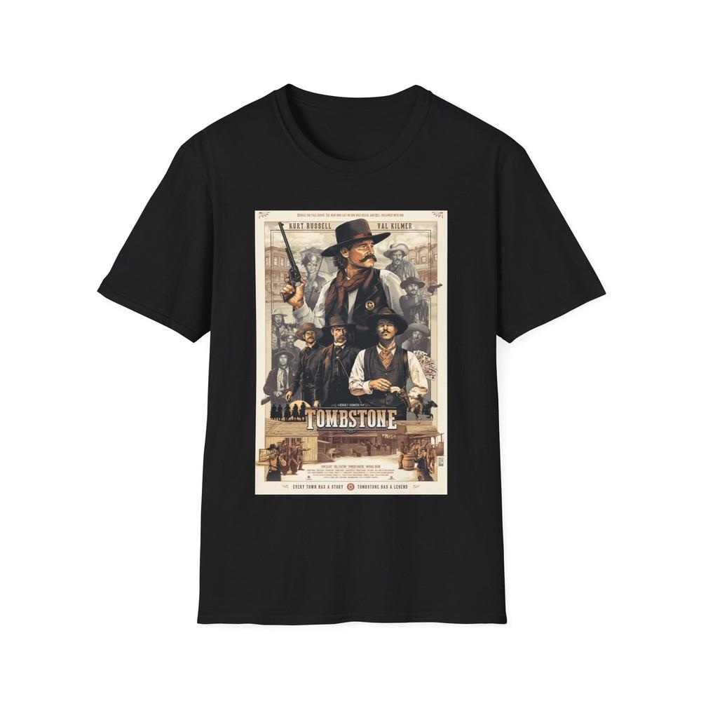 Tombstone Movie Poster 1993 T-Shirt Unisex T-Shirt XL